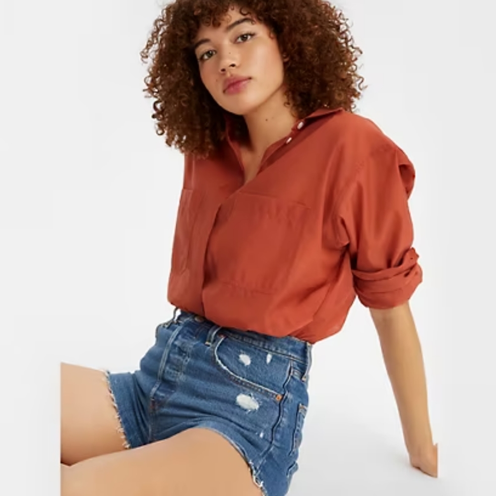 Levi's Ribcage Jean Shorts Size 26